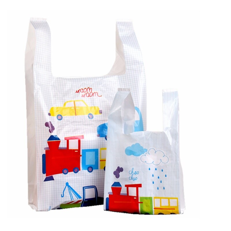 Custom Printed Plastic Shopping Bags