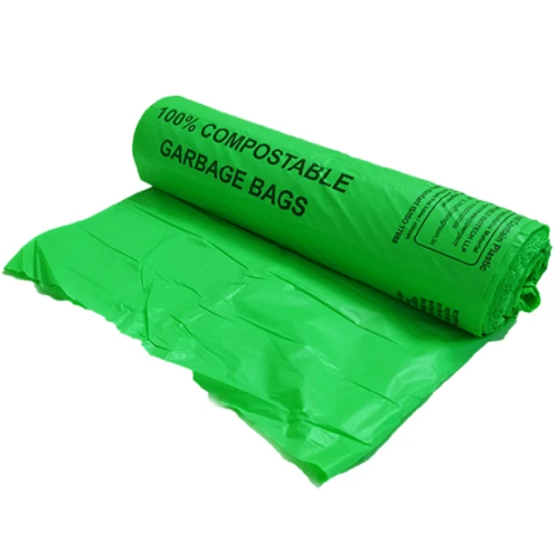 ClearStream Compostable Bags <br>Translucent Green - 80