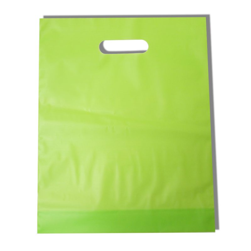 Plain die cut handle bags